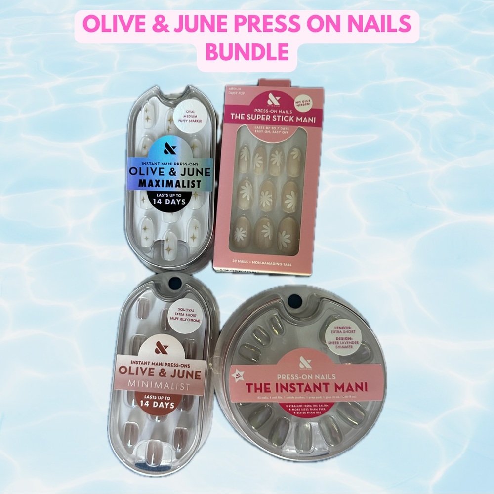 Olive & June Press On Nails Bundle